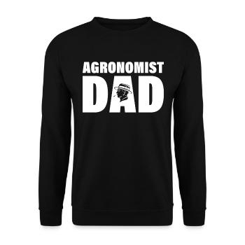 Job - Père agronome - Sweat-shirt Unisexe - noir - Devant - Alina (178cm) & Michal (187cm)