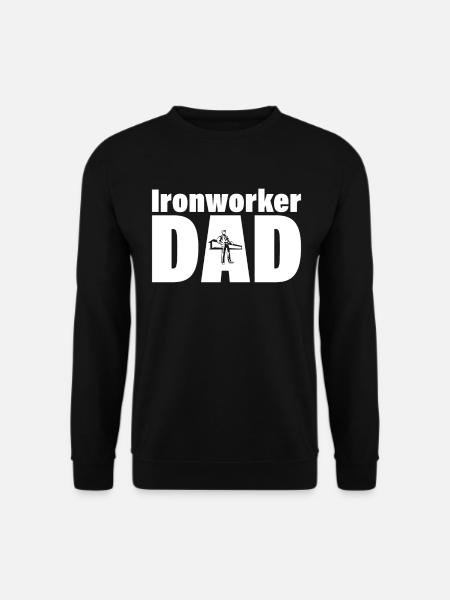 Job - Ironworker father - Unisex Sweatshirt - black