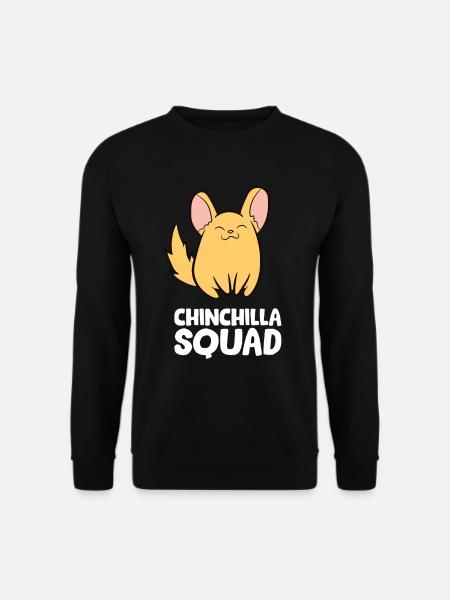 Chinchilla - Chinchilla Squad - Unisex Pullover - Schwarz