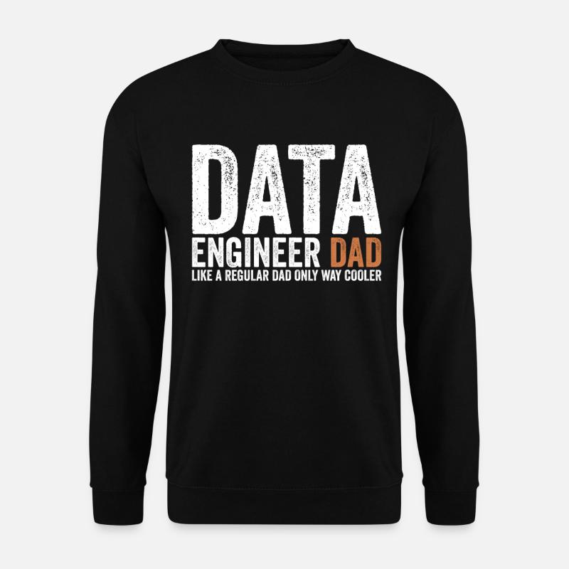 Papa - Data Engineer - Unisex Sweatshirt - black