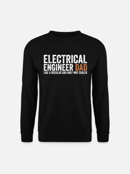 Papa - Electrical Engineer - Unisex Sweatshirt - black