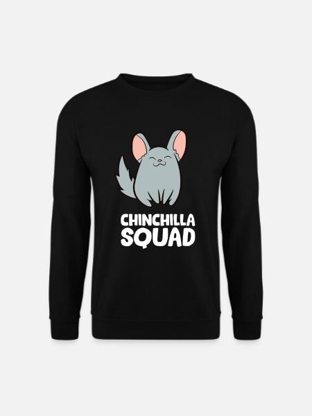 Chinchilla - Chinchilla Squad - Unisex Pullover - Schwarz