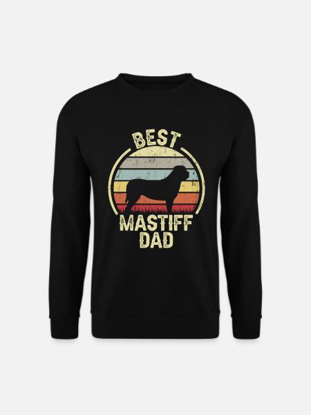 Best Dog Father - Mastiff - Unisex Sweatshirt - black