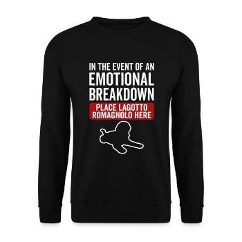 Émotionnel - Hundelagotto Romagnolo - Sweat-shirt Unisexe - noir - Devant - Alina (178cm) & Michal (187cm)