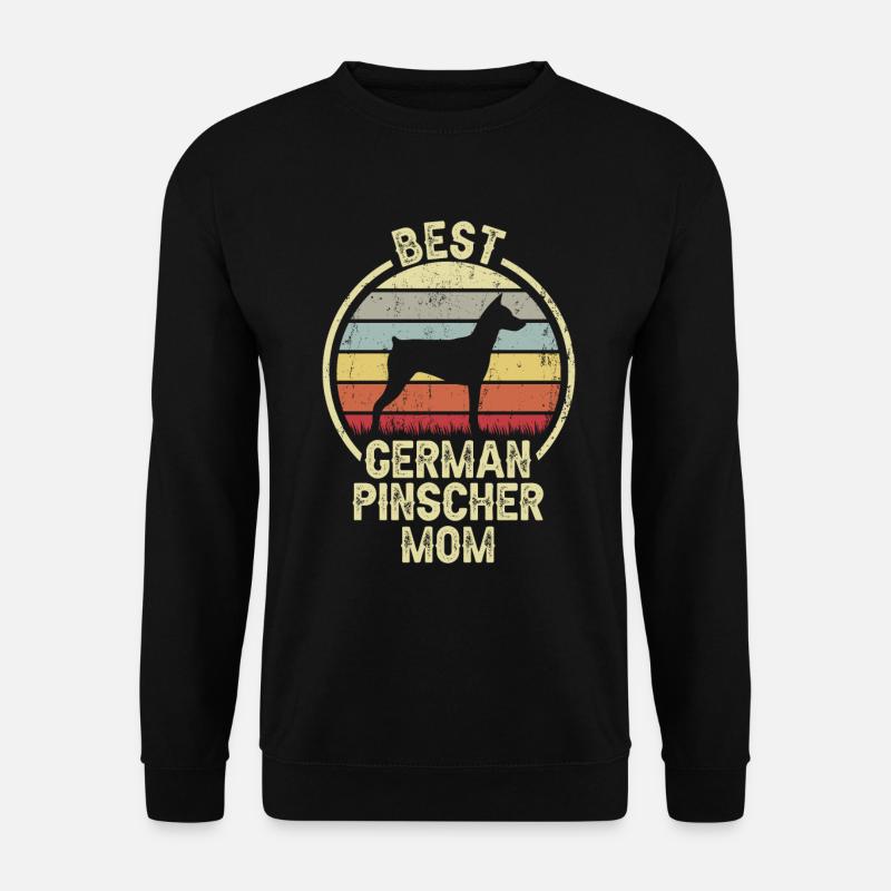 Hundemutter - Deutscher Pinscher - Unisex Pullover - Schwarz