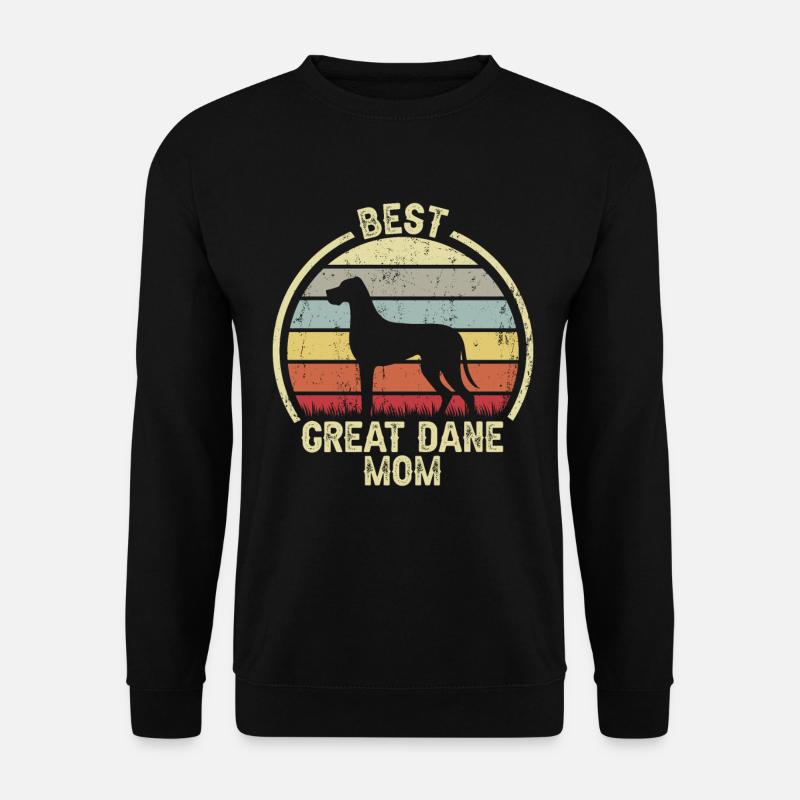 Hundemama - Tolle Dane - Unisex Pullover - Schwarz