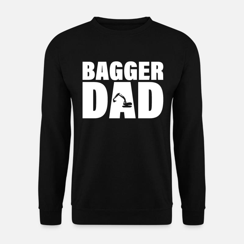 Job - Bagger Dad - Unisex Pullover - Schwarz
