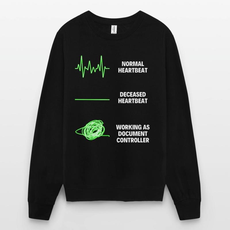 Responsable des documents du contrôleur de documents commerciaux Sweat-shirt Unisexe