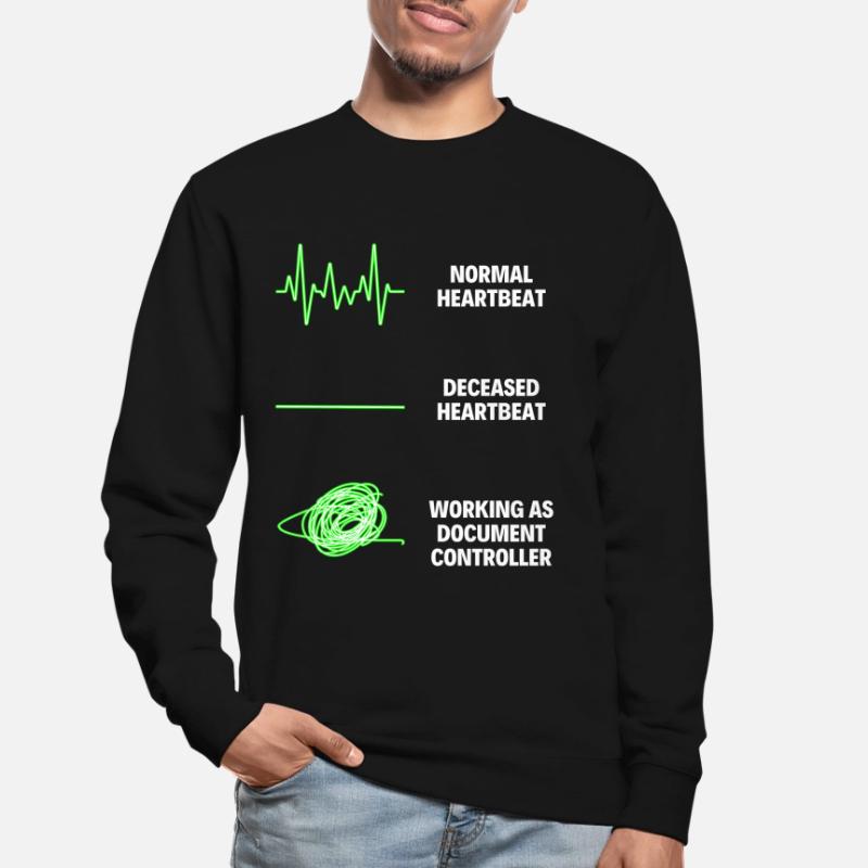 Responsable des documents du contrôleur de documents commerciaux Sweat-shirt Unisexe