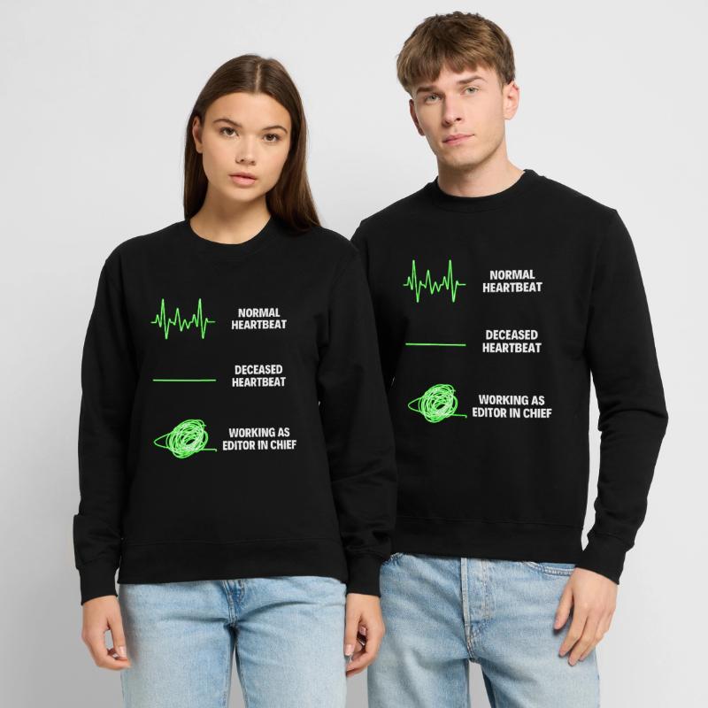 Editor In Chief Skilled Worker Editor Program Unisex Sweatshirt
