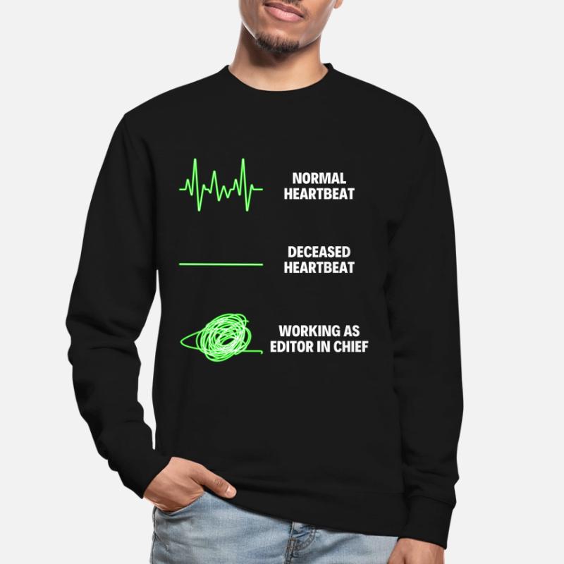 Editor In Chief Skilled Worker Editor Program Unisex Sweatshirt