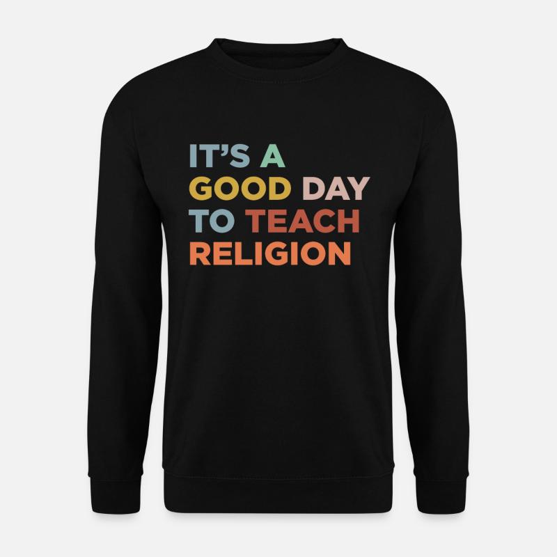 Religionslehrer Unterrichten - Unisex Pullover - Schwarz