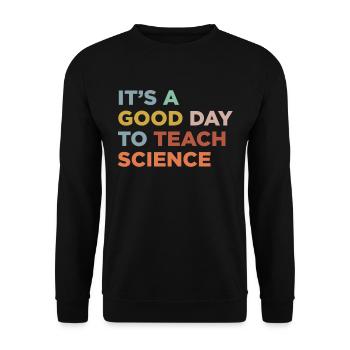 Enseigner les professeurs de sciences - Sweat-shirt Unisexe - noir - Devant - Alina (178cm) & Michal (187cm)