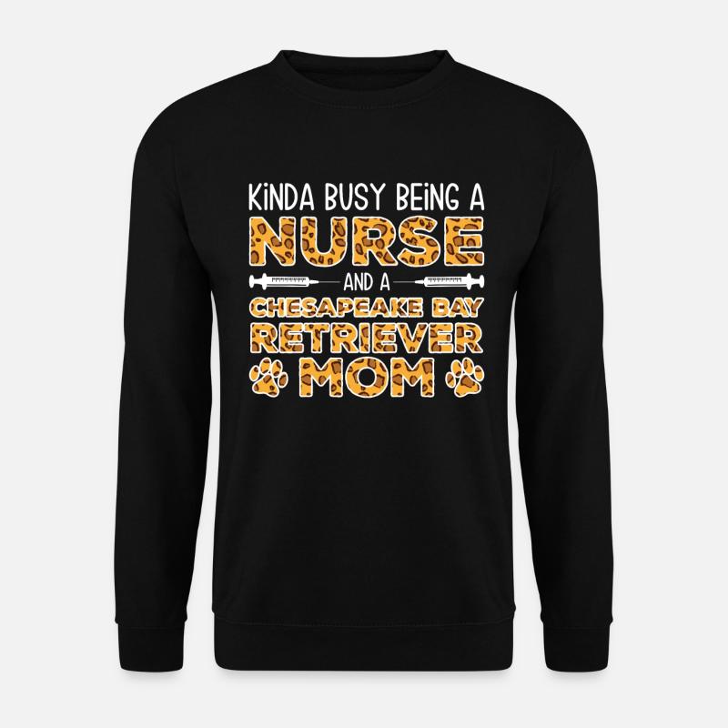 Infirmière Chien Mère - Chesapeake Bay - Sweat-shirt Unisexe - noir