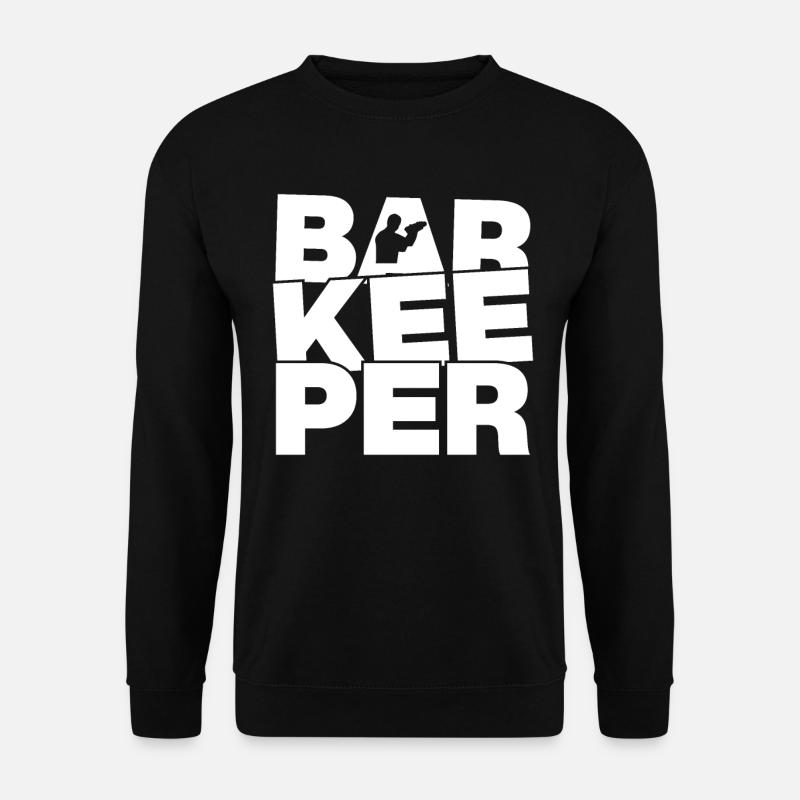 Beruf Arbeit - Barkeeper - Unisex Pullover - Schwarz