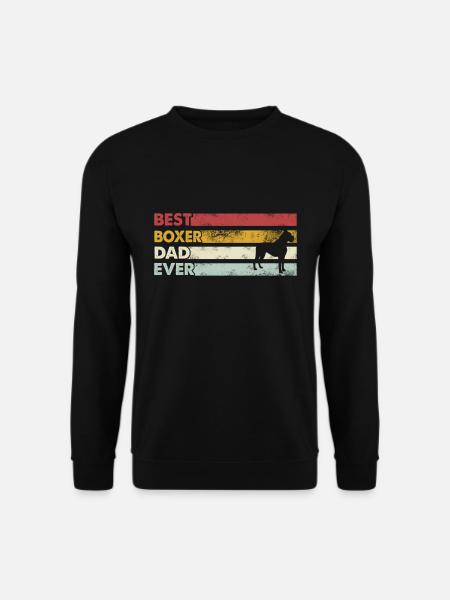 Best Father Ever - Boxer - Unisex Sweatshirt - black