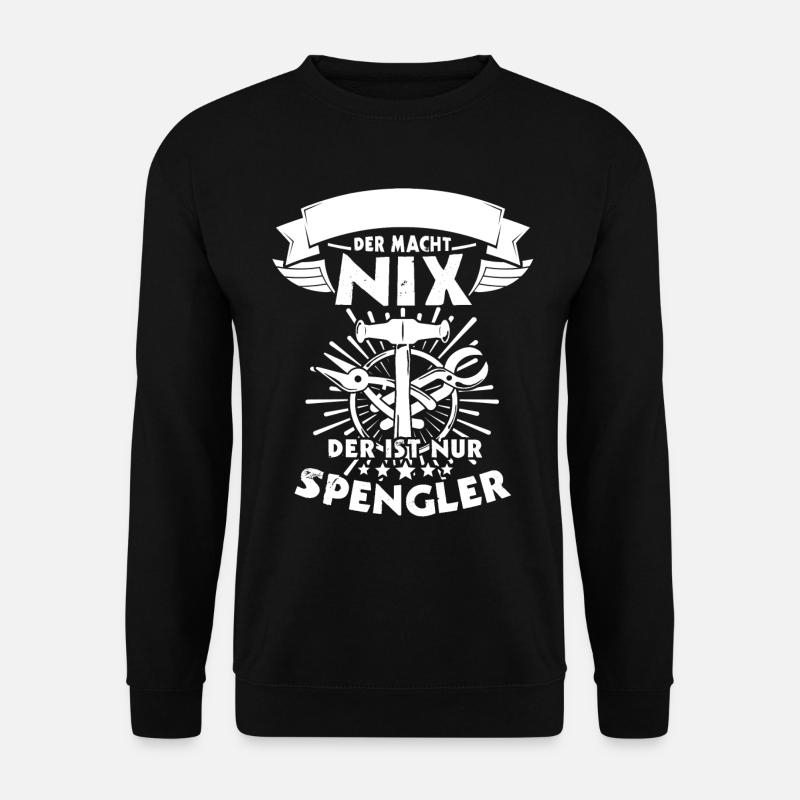 Spengler Spengeln Karosseriespengler - Unisex Pullover - Schwarz