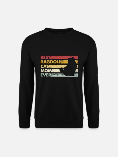 Best Mother Ever - Ragdoll Cat - Unisex Sweatshirt - black
