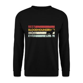 Meilleure mère de tous les temps - Bloodhound - Sweat-shirt Unisexe - noir - Devant - Alina (178cm) & Michal (187cm)