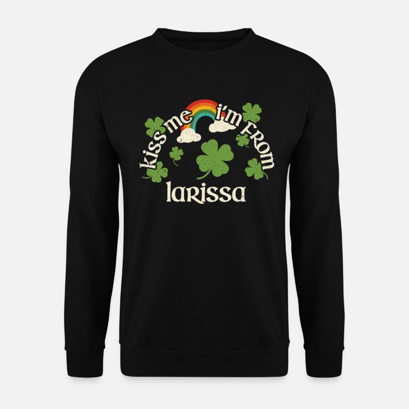 Embrasse-moi - Saint-Patrick Larissa - Sweat-shirt Unisexe - noir