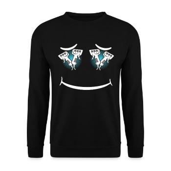 Slot Car Slotracing - Sweat-shirt Unisexe - noir - Devant - Alina (178cm) & Michal (187cm)