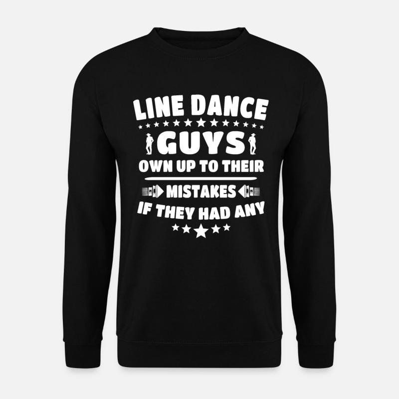 Line Dancing Line Dance - Unisex Sweatshirt - black