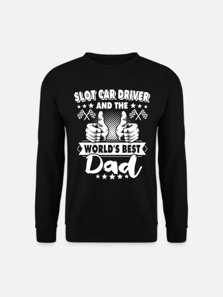 Best Slot Car Dad - Unisex Sweatshirt - black