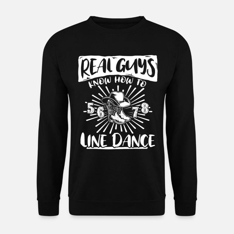 Line Dancing Gift - Unisex Sweatshirt - black