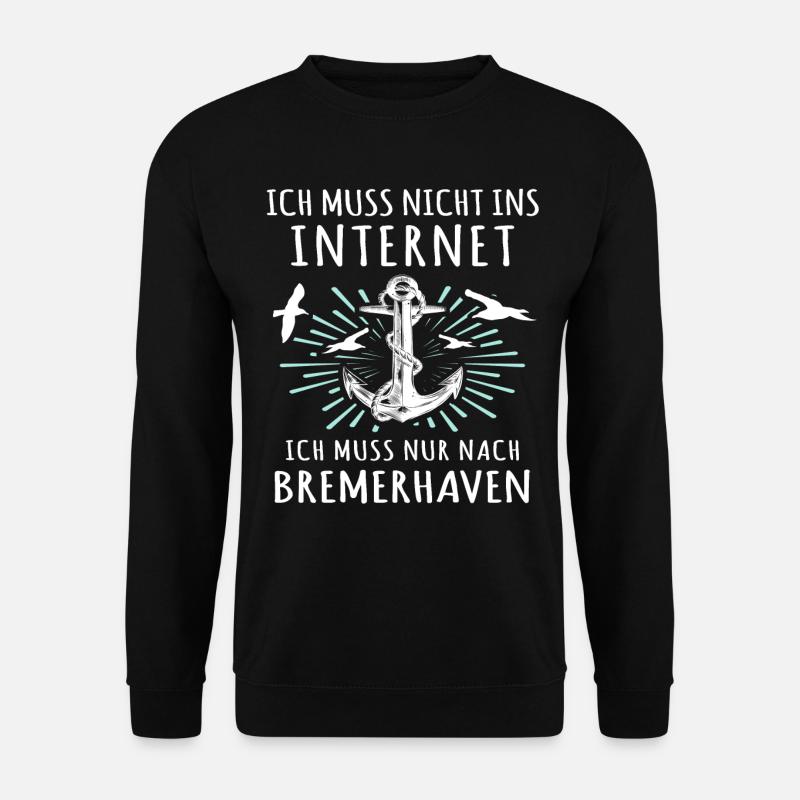 Bremerhaven Bremerhavener - Unisex Pullover - Schwarz