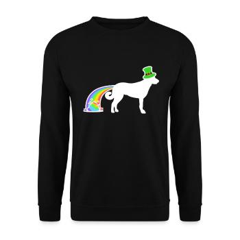 Chien de Saint-Patrick - Berger d’Anatolie - Sweat-shirt Unisexe - noir - Devant - Alina (178cm) & Michal (187cm)