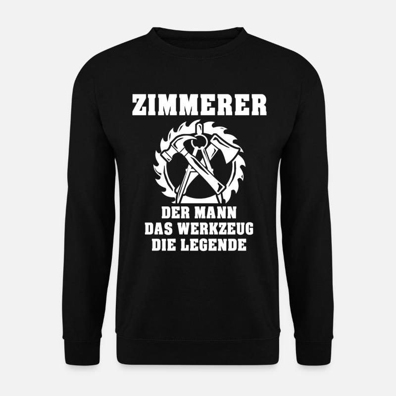 Zimmermann Zimmerer - Unisex Pullover - Schwarz
