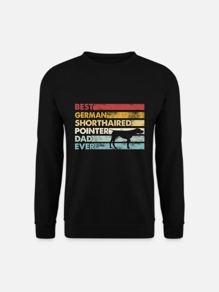 Best Father - German Shorthair - Unisex Sweatshirt - black