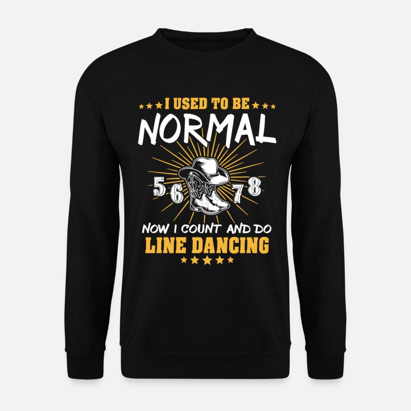 Line Dancing - Unisex Pullover - Schwarz