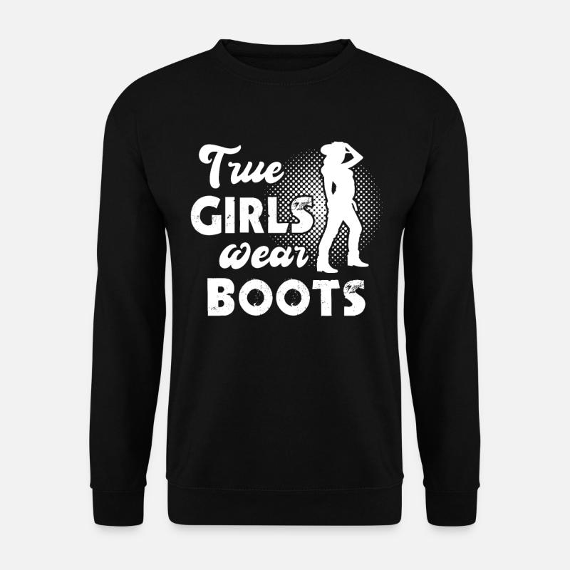 Line Dancing Line Dancer - Unisex Sweatshirt - black