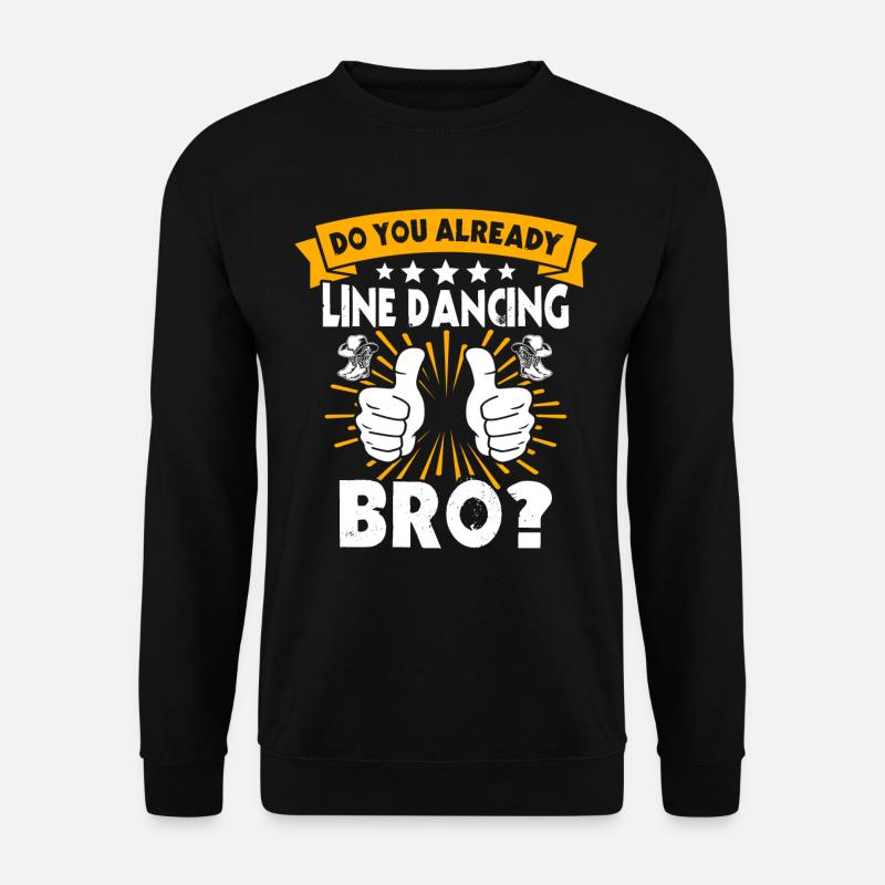 Line Dancer Line Dancing - Unisex Pullover - Schwarz