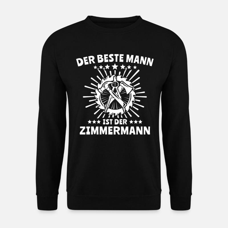 Bester Zimmermann Zimmerer - Unisex Pullover - Schwarz