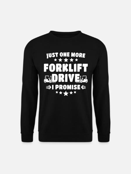 Forklift driver - Unisex Sweatshirt - black