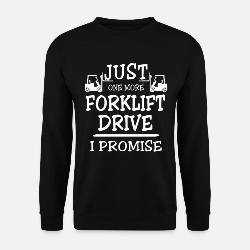 Forklift driver - Unisex Sweatshirt - black