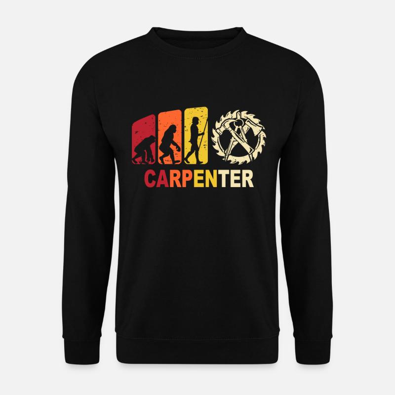 Charpentier Zimmermann Evolution - Sweat-shirt Unisexe - noir