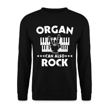 Organistes Organistes d’orgue - Sweat-shirt Unisexe - noir - Devant - Alina (178cm) & Michal (187cm)