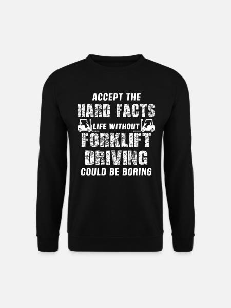Gabelstapler Staplerfahrer - Unisex Pullover - Schwarz