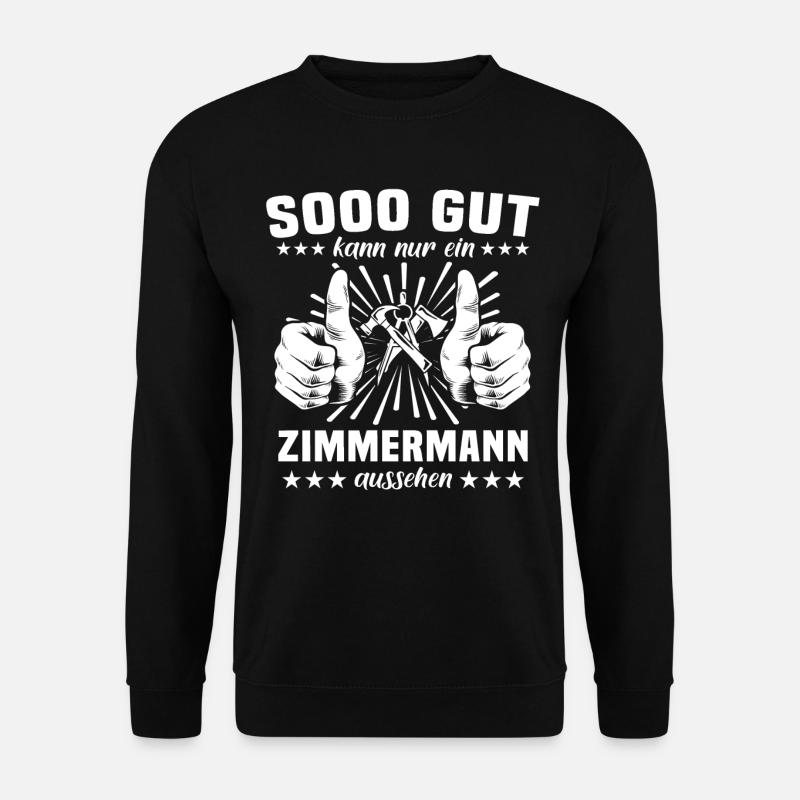 Zimmermann Zimmerer - Unisex Pullover - Schwarz