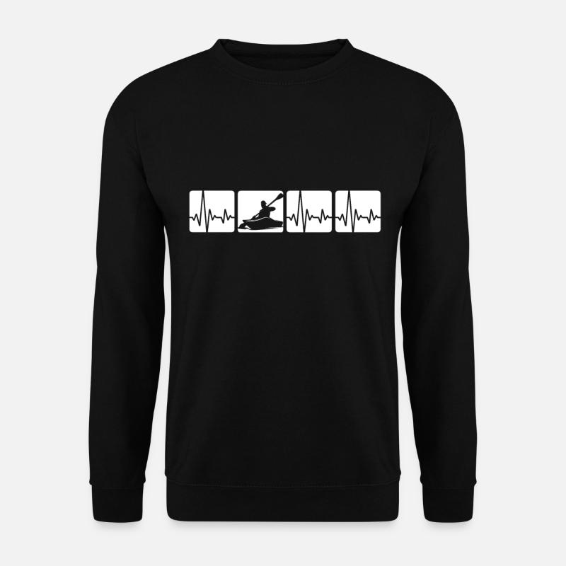 Kayaker Kayak Kayaking - Unisex Sweatshirt - black