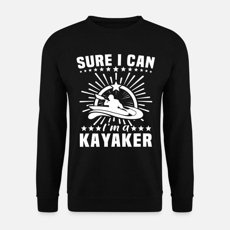 Kayaking Kayakers - Unisex Sweatshirt - black