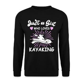 Kayak Filles Kayak - Sweat-shirt Unisexe - noir - Devant - Alina (178cm) & Michal (187cm)