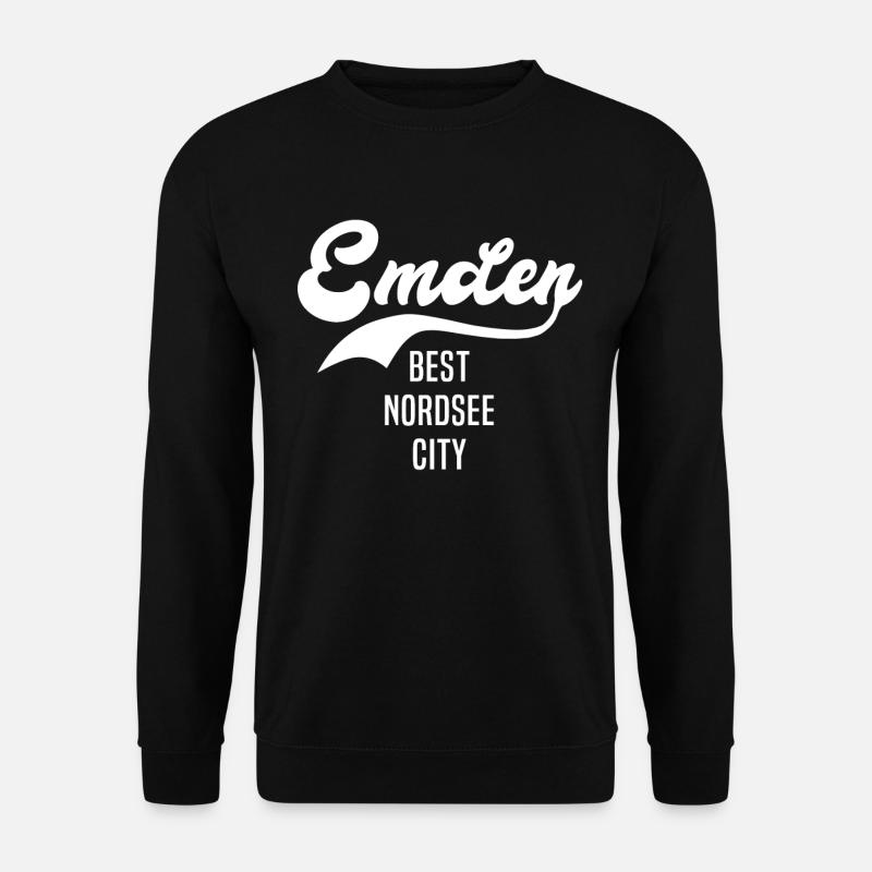 Emden motif Emdener - Unisex Sweatshirt - black
