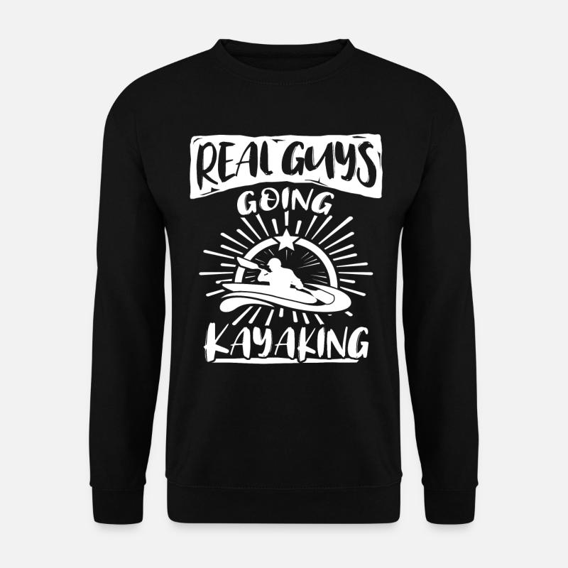 Kayaker Kayaking - Unisex Sweatshirt - black