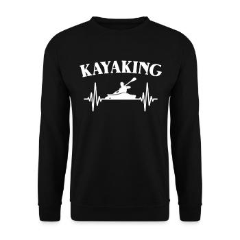 Kayakiste Kayak - Sweat-shirt Unisexe - noir - Devant - Alina (178cm) & Michal (187cm)
