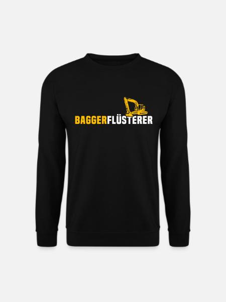 Baggerführer Baggerfahrer - Unisex Pullover - Schwarz