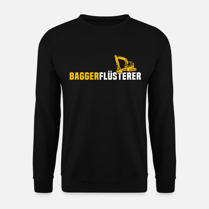 Baggerführer Baggerfahrer - Unisex Pullover - Schwarz